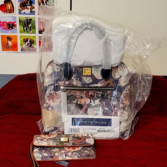 Dooney & Bourke Handbags - Dooney and Bourke Haunted Mansion Satchel and Wallet  New